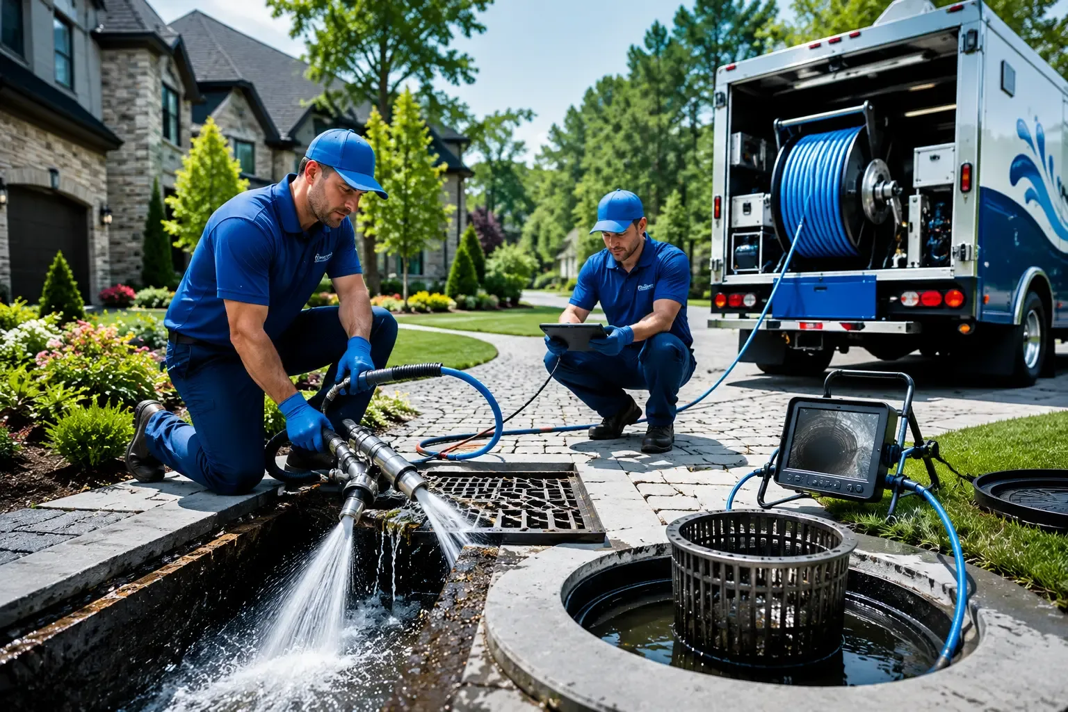 Local outdoor drain cleaning professionals in Montgomery, LA