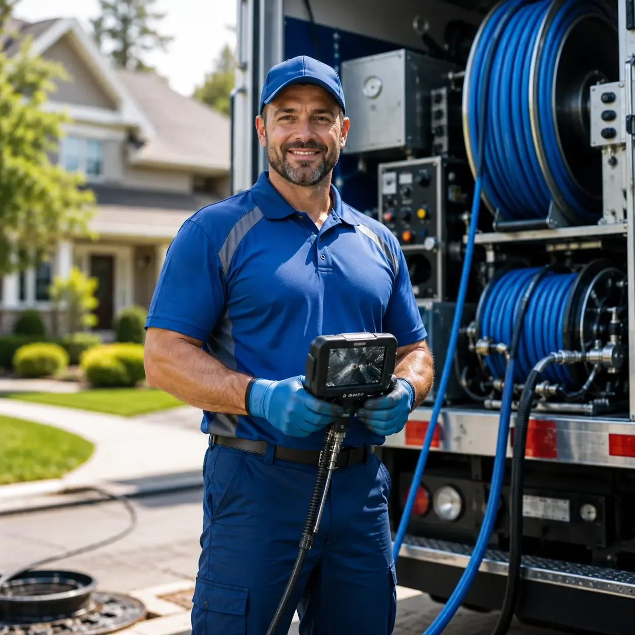 Local outdoor drain cleaning specialists in Montgomery, LA